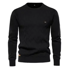 TIOZONEY - Polera Manga Larga Algodón Hombre