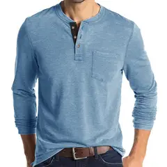 TIOZONEY - Polera Manga Larga Hombre