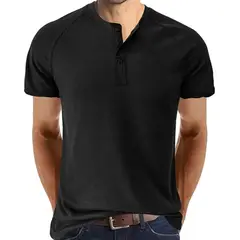 TIOZONEY - Polera Manga Corta Hombre
