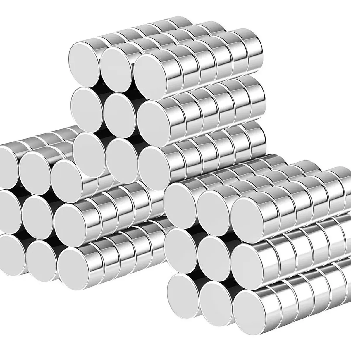 KUANGYE - Imanes De Neodimio Redondo Imán 300 Unidades 4 X 2mm