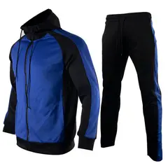 TIOZONEY - Traje Deportivo Chaqueta de Manga Larga y Pantalones Largos Hombres