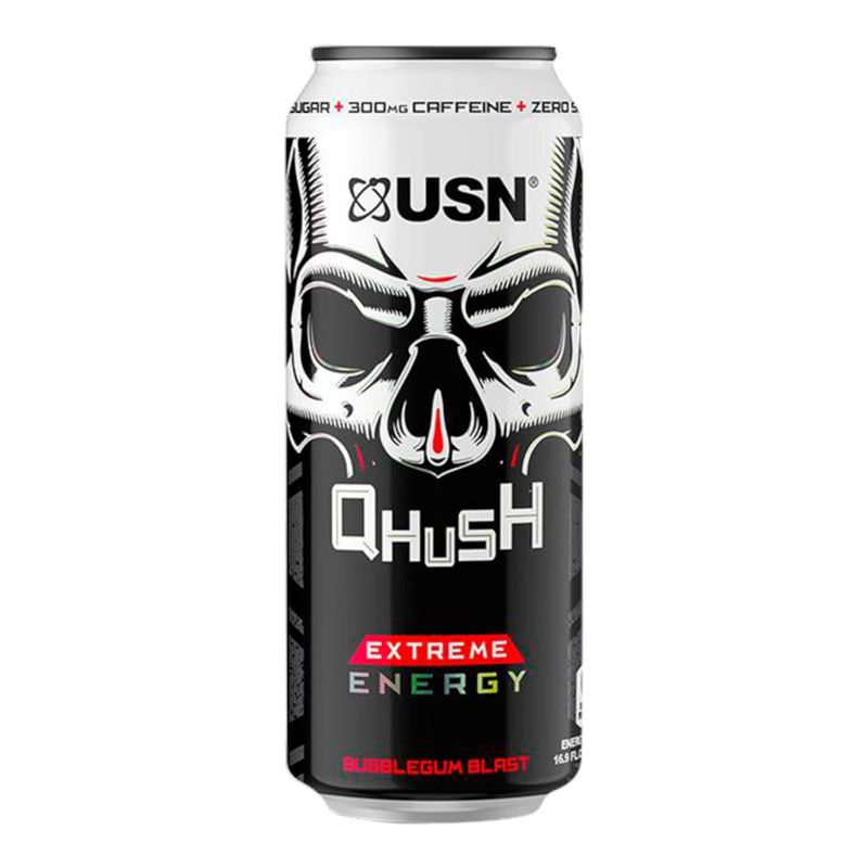 USN - ENERGETICA O PRE ENTRENO QHUSH DE USN  RED RUSH - 473 ml -