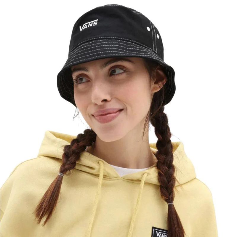 VANS - Gorro Wm Hankley Bucket Ha Negro Mujer VANS