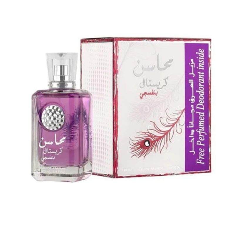 LATAFFA - LATTAFA MAHASIN CRYSTAL VIOLET EDP 100 ML