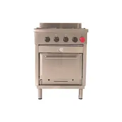 MAIGAS - Cocina Industrial 4 Platos + 1 Horno 6EA48