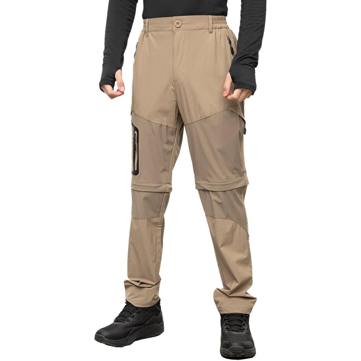 PENTAGON - Pantalon Trekking Outdoor Pentagon Desmontable Secado Rápido - Verde