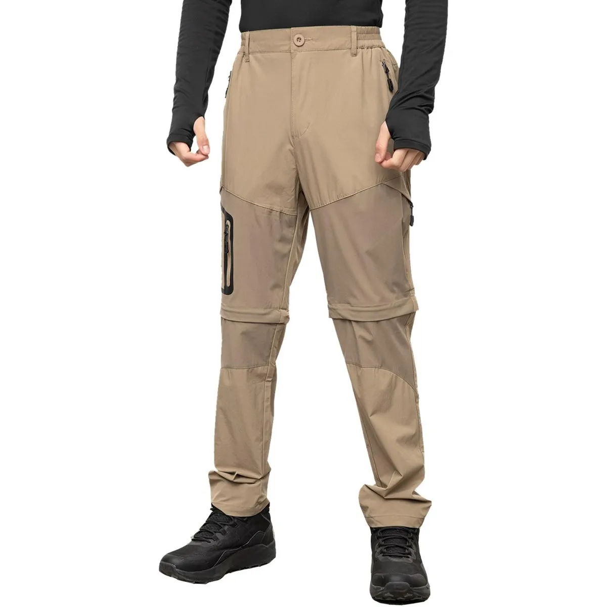 PENTAGON - Pantalon Trekking Outdoor Pentagon Desmontable Secado Rápido - Verde