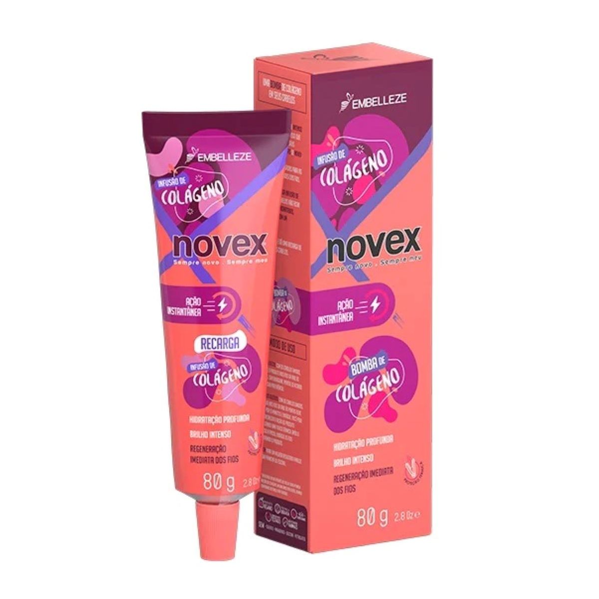 NOVEX - Tratamiento Recarga Infusao De Colageno Novex 80gr