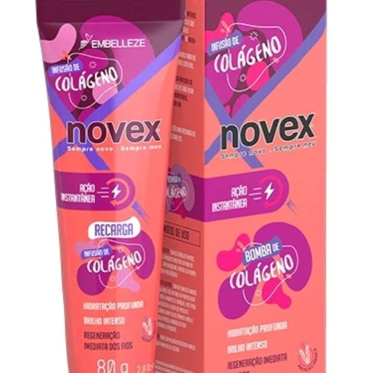 NOVEX - Tratamiento Recarga Infusao De Colageno Novex 80gr