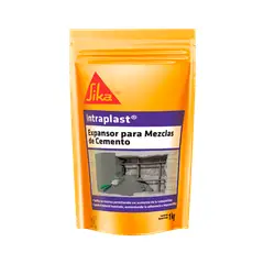 SIKA - INTRAPLAST - Aditivo Expansor para Hormigón y Mortero. Bolsa 1 Kg