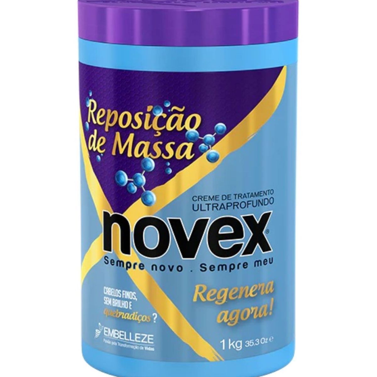 NOVEX - Crema De Tratamiento Repositor De Masa 1kg