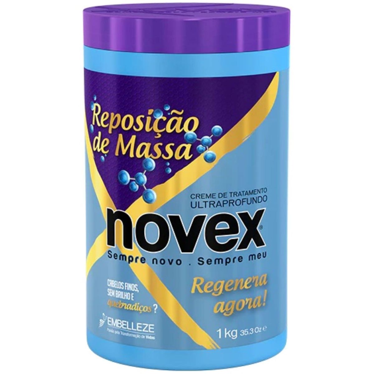 NOVEX - Crema De Tratamiento Repositor De Masa 1kg