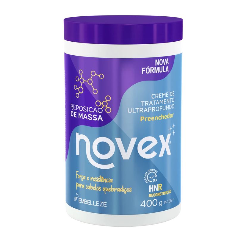 NOVEX - CREMA TRATAMIENTO REPOSICION DE MASA 400G NOVEX
