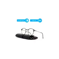 GENERICO - Lentes De Descanso Protección Luz Azul Ultraligeras Negro