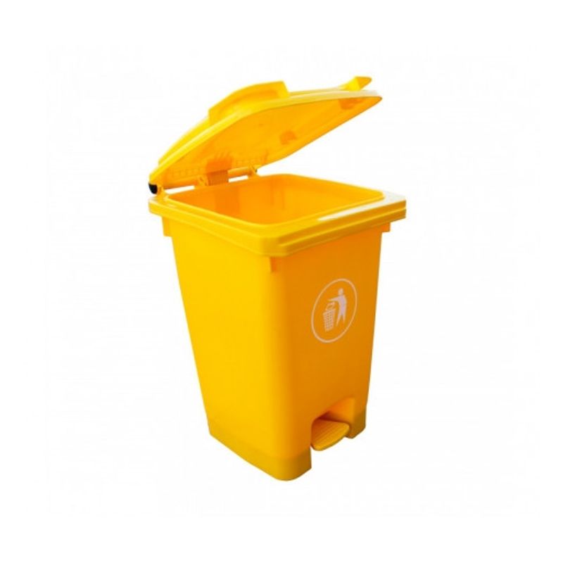 SIGNET - Contenedor Basura 60 Litros Amarillo Signet