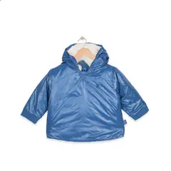 PILLIN - Chaqueta New Born Bebe Algodón Invierno Niña Azul