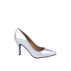 TODOPIEL - Zapato de Taco Mujer Plateado