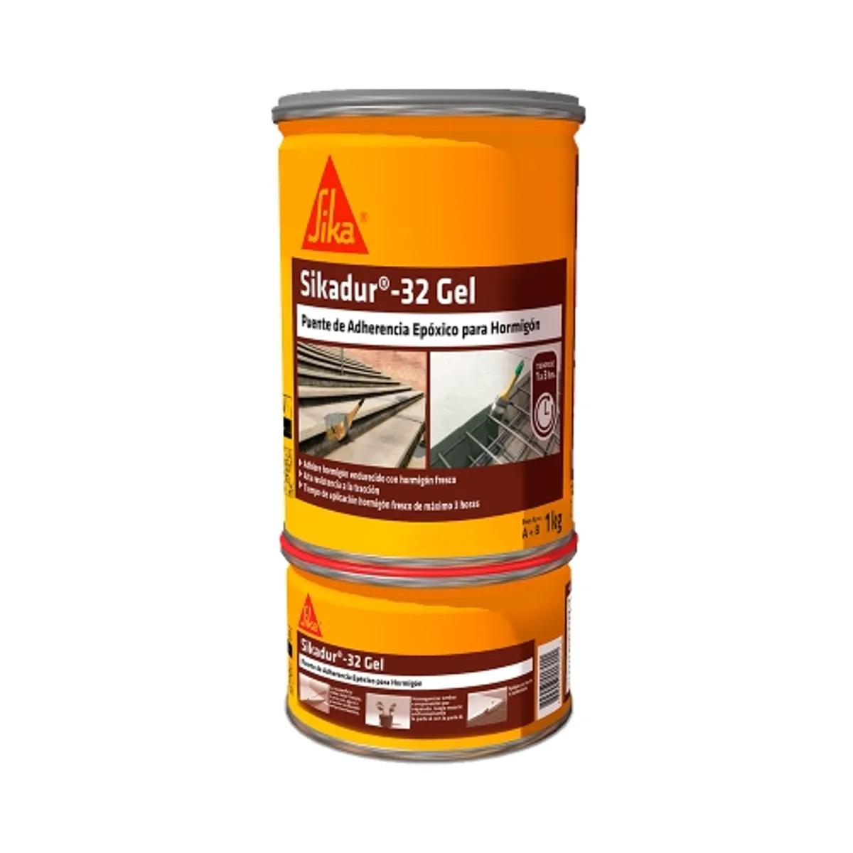 SIKA - SIKADUR 32 GEL - Puente adherencia epóxico, 1Kg