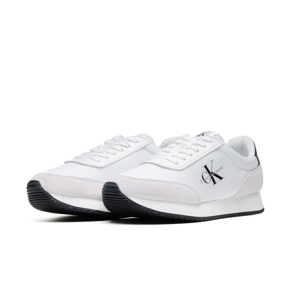 CALVIN KLEIN - Zapatilla Retro Runner Su-Ny Mono Blanco Calvin Klein