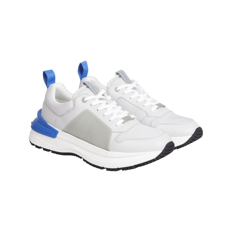 CALVIN KLEIN - Zapatilla Chunky Runner Frosted Blanco Calvin Klein