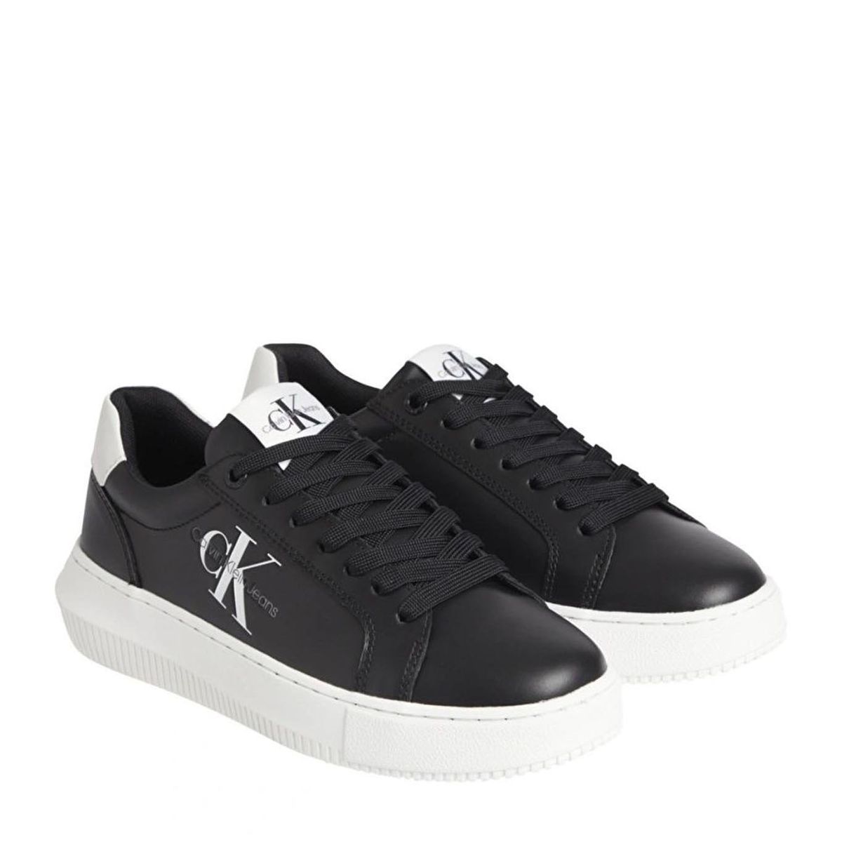 CALVIN KLEIN - Zapatilla Chunky Cupsole Monologo Negro Calvin Klein