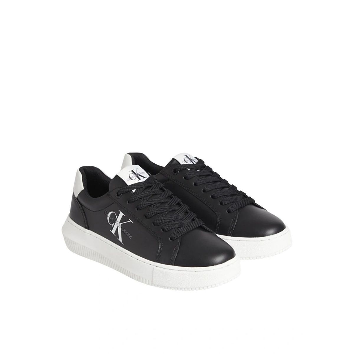 CALVIN KLEIN - Zapatilla Chunky Cupsole Monologo Negro Calvin Klein