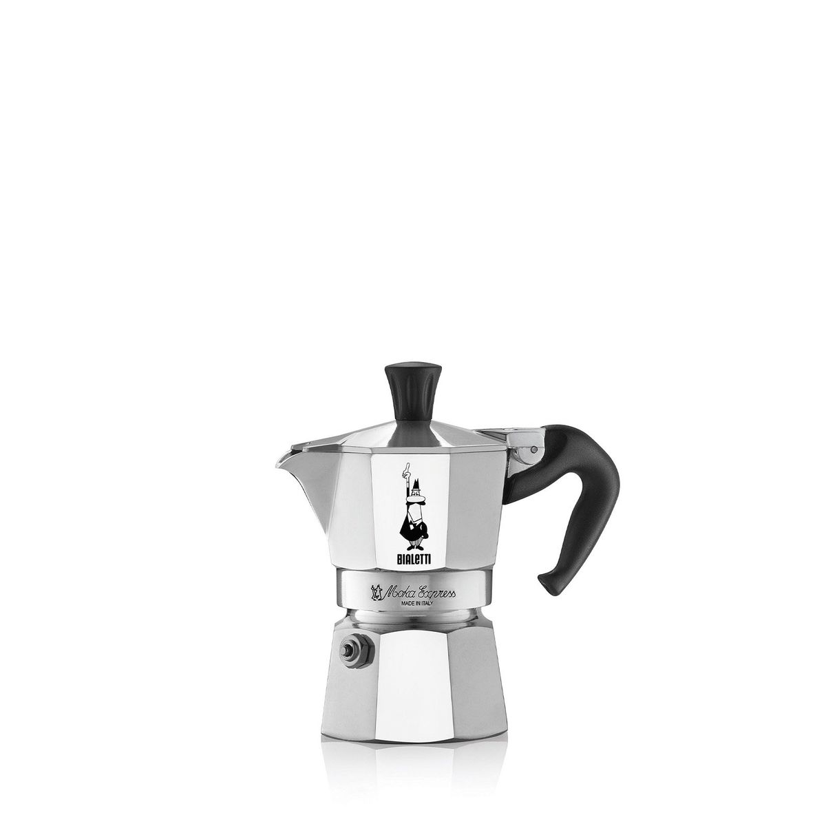 BIALETTI - Cafetera Moka Express 2 Tazas 90ml Bialetti