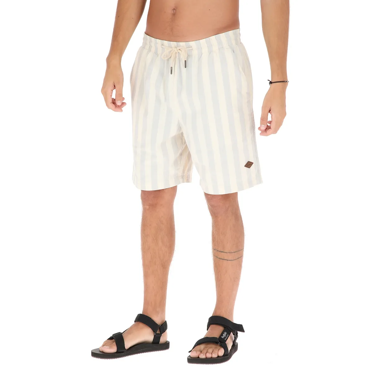 BUFFALO CHILE - Short Llaima Lineas Gris Hombre