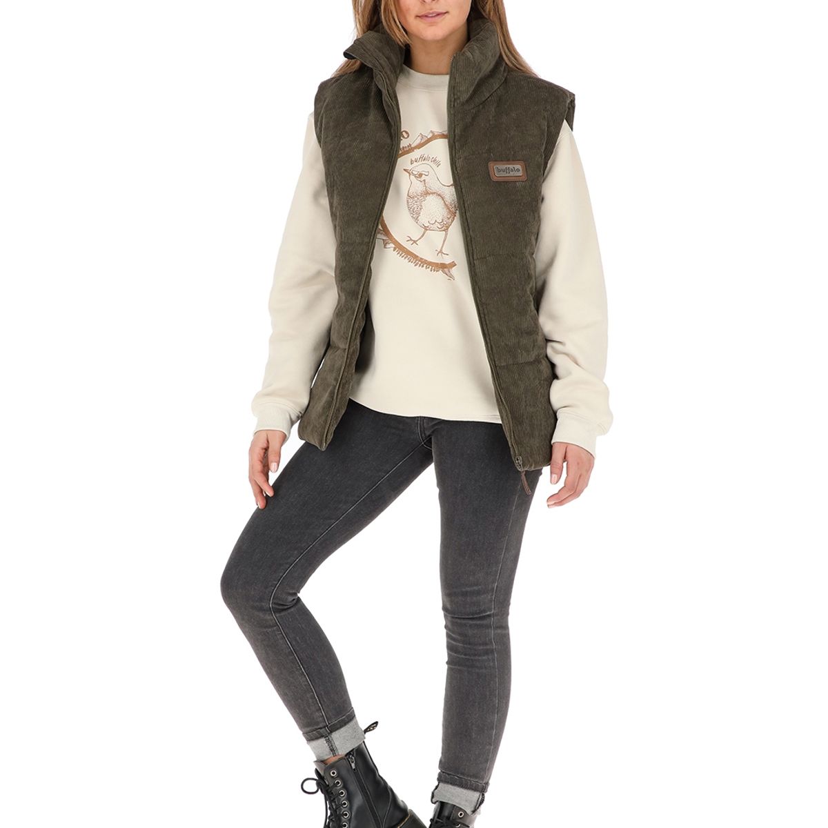 BUFFALO CHILE - Chaqueta Antuco Verde Mujer