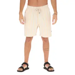 BUFFALO CHILE - Short Llaima Lineas Naranjo Hombre