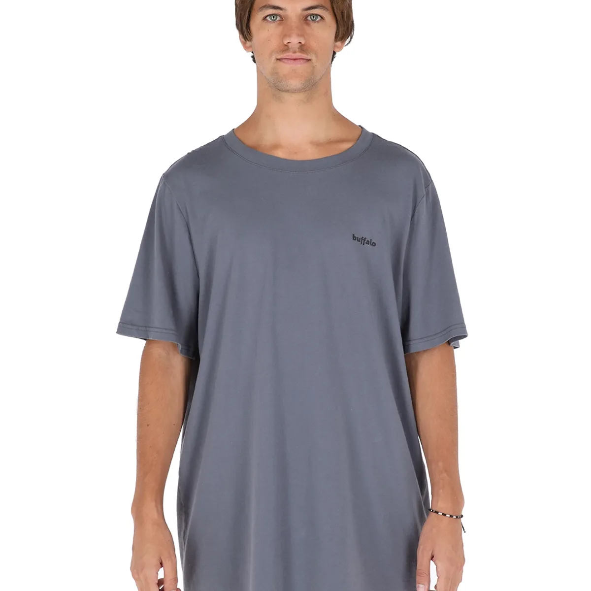 BUFFALO CHILE - Polera Conguillio Gris Hombre