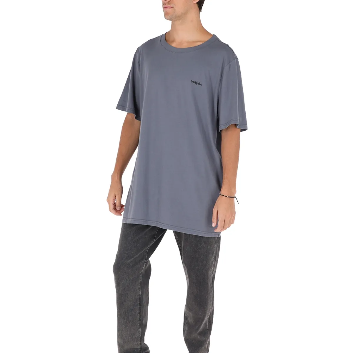 BUFFALO CHILE - Polera Conguillio Gris Hombre