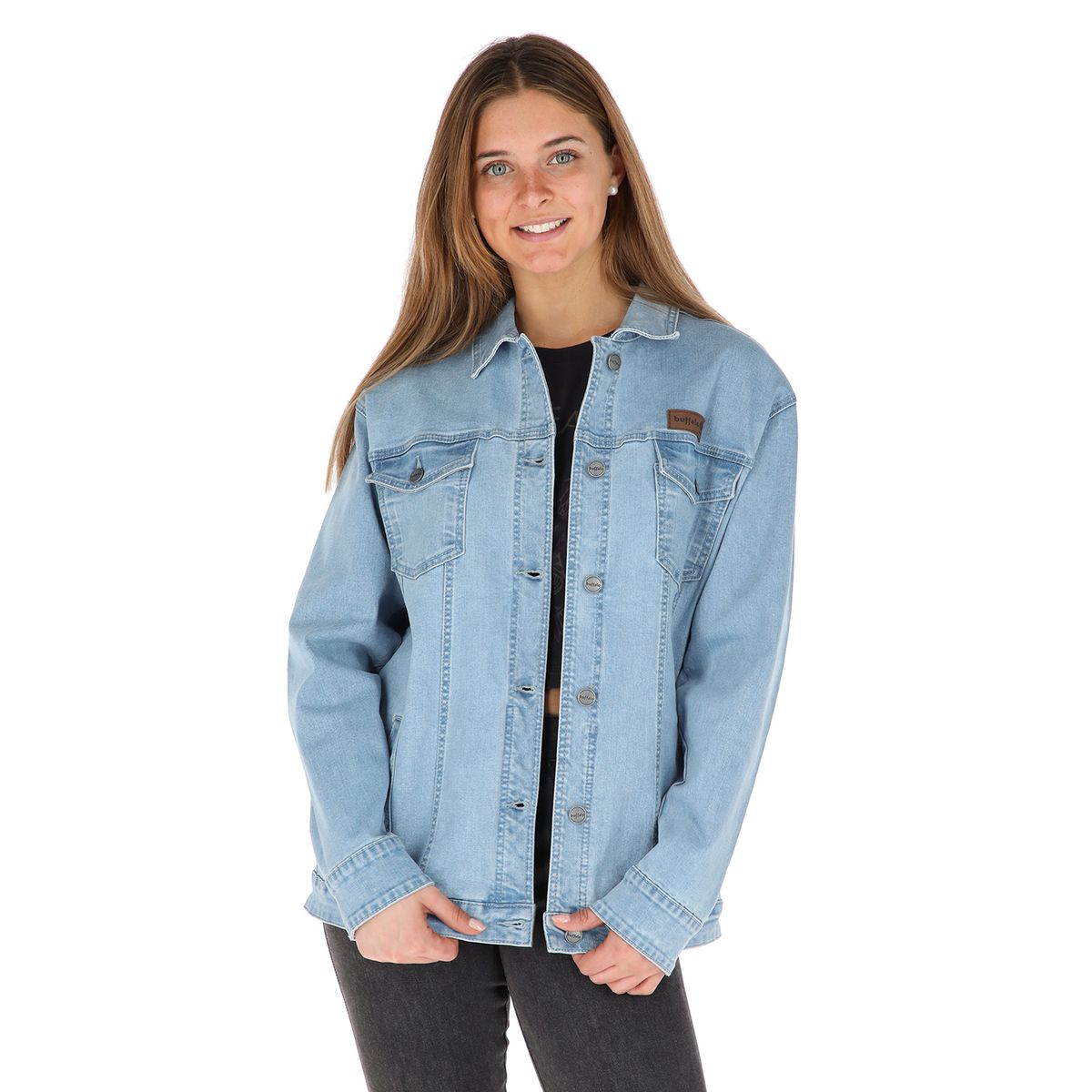 BUFFALO CHILE - Chaqueta Plomo Mujer Buffalo
