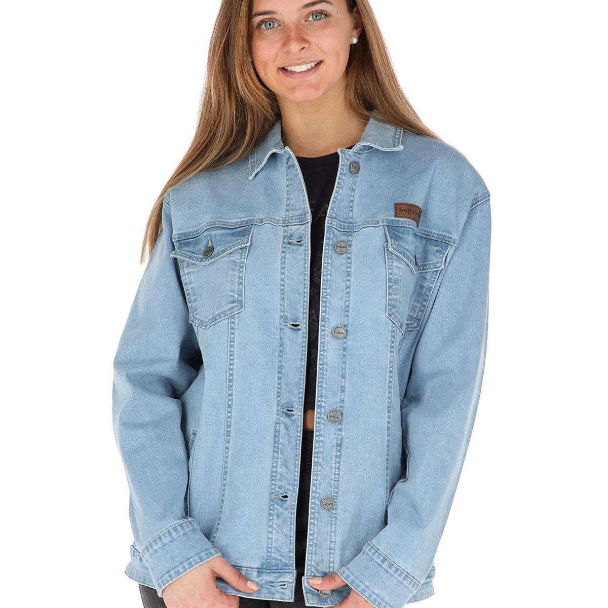 BUFFALO CHILE - Chaqueta Plomo Mujer Buffalo