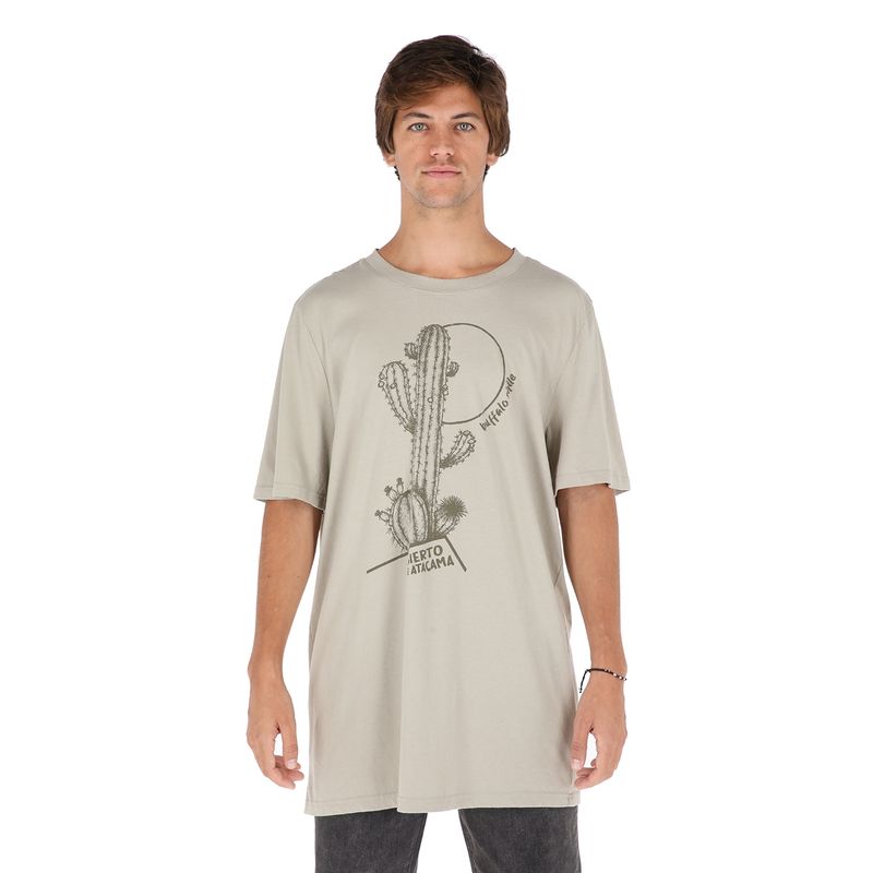 BUFFALO CHILE - Polera Atacama Beige Hombre
