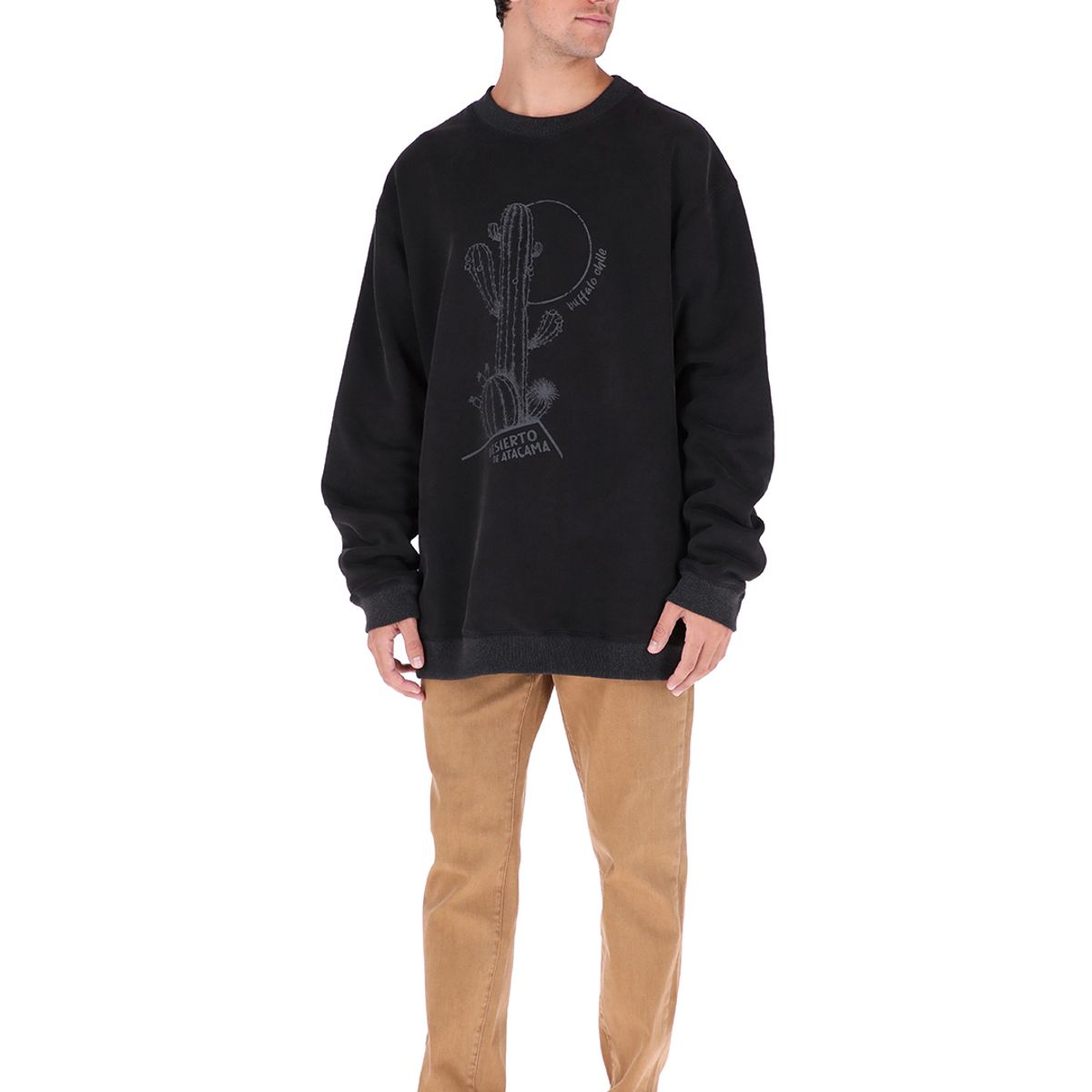 BUFFALO CHILE - Poleron Rucapillan Hombre Buffalo