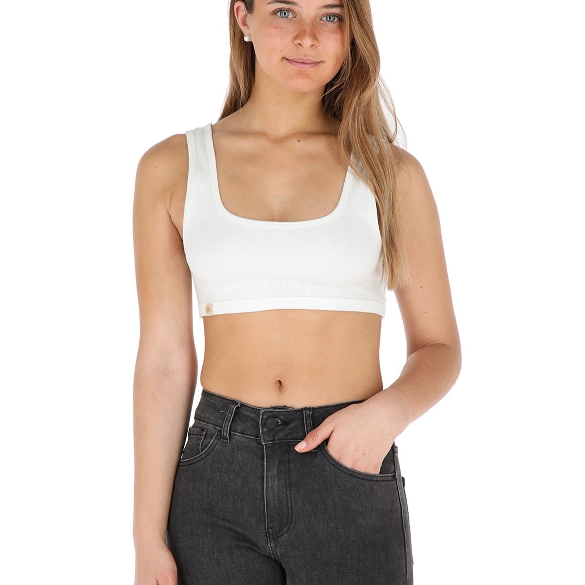 BUFFALO CHILE - Top Ata Blanco Mujer Buffalo