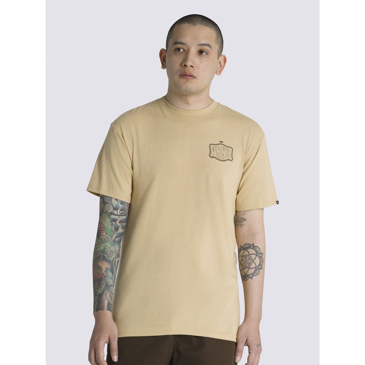 VANS - Polera Manga Corta Pawn Shop S T Amarillo Hombre VANS