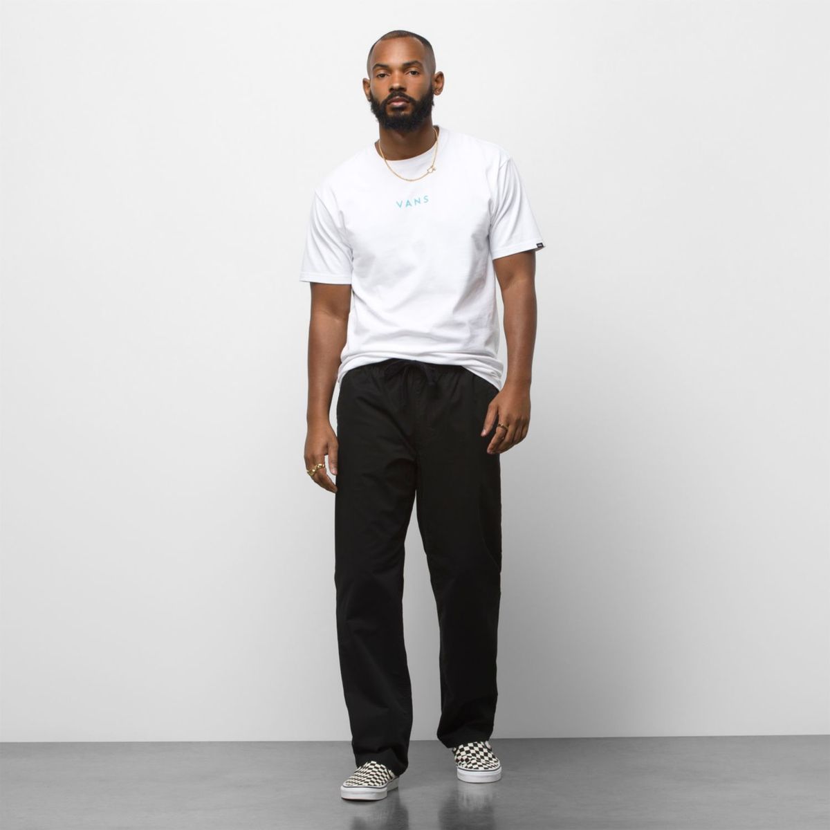 VANS - Pantalón Hombre Range Relaxed Elastic Pant Negro VANS