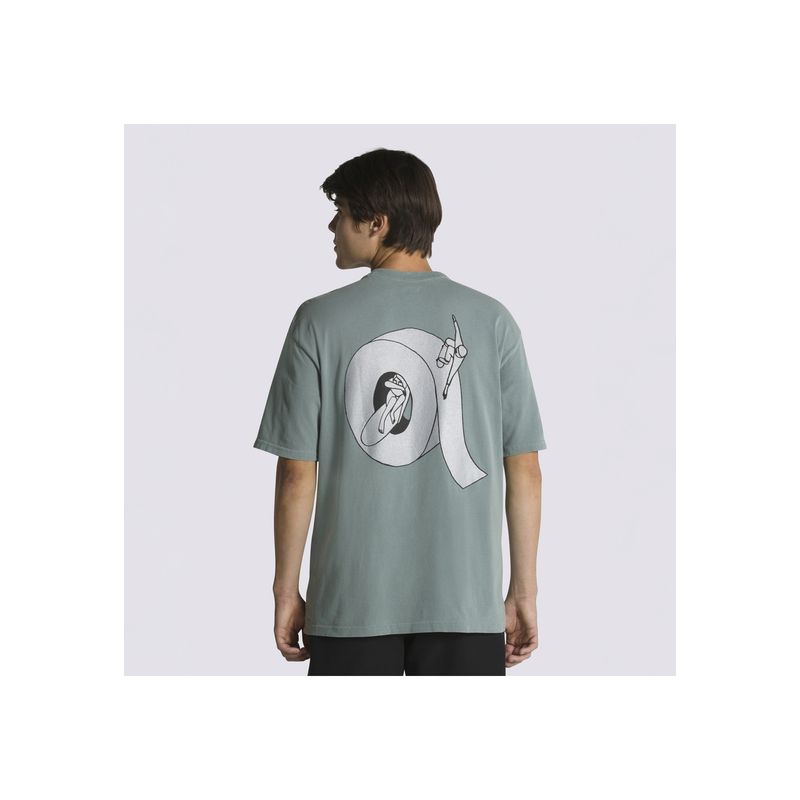 VANS - Polera Manga Corta Dti Logo Ss Tee Ii Verde Unisex VANS