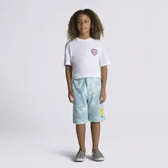VANS - Short Marble Fleece Short Celeste Niño