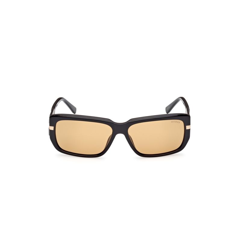 GUESS - Lentes de Sol Negro Brillante Guess
