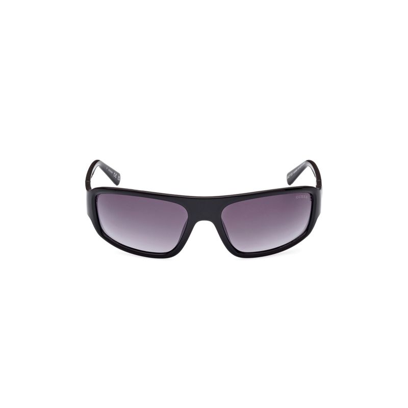 GUESS - Lentes de Sol Negro Brillante Guess