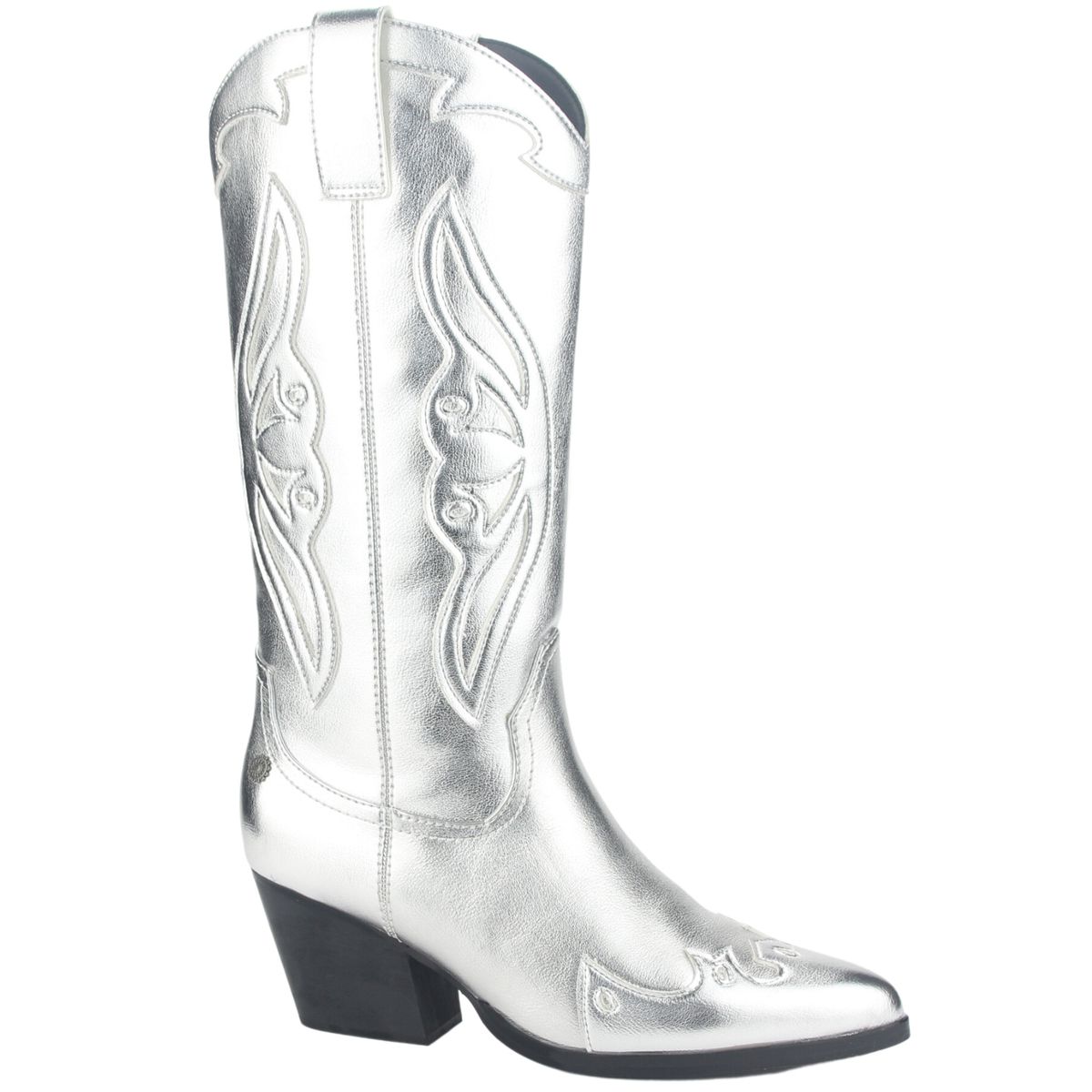 CHALADA - Bota Mujer Plateado Casual Chalada Westnew-2