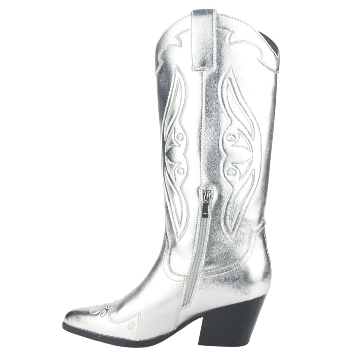 CHALADA - Bota Mujer Plateado Casual Chalada Westnew-2