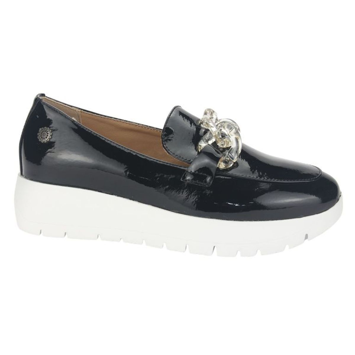 CHALADA - Mocasin Mujer Negro Casual Chalada Wonder-1