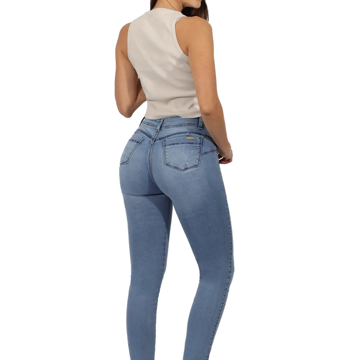 DIVINO JEANS - Jeans Sena II Celeste Divino Jeans