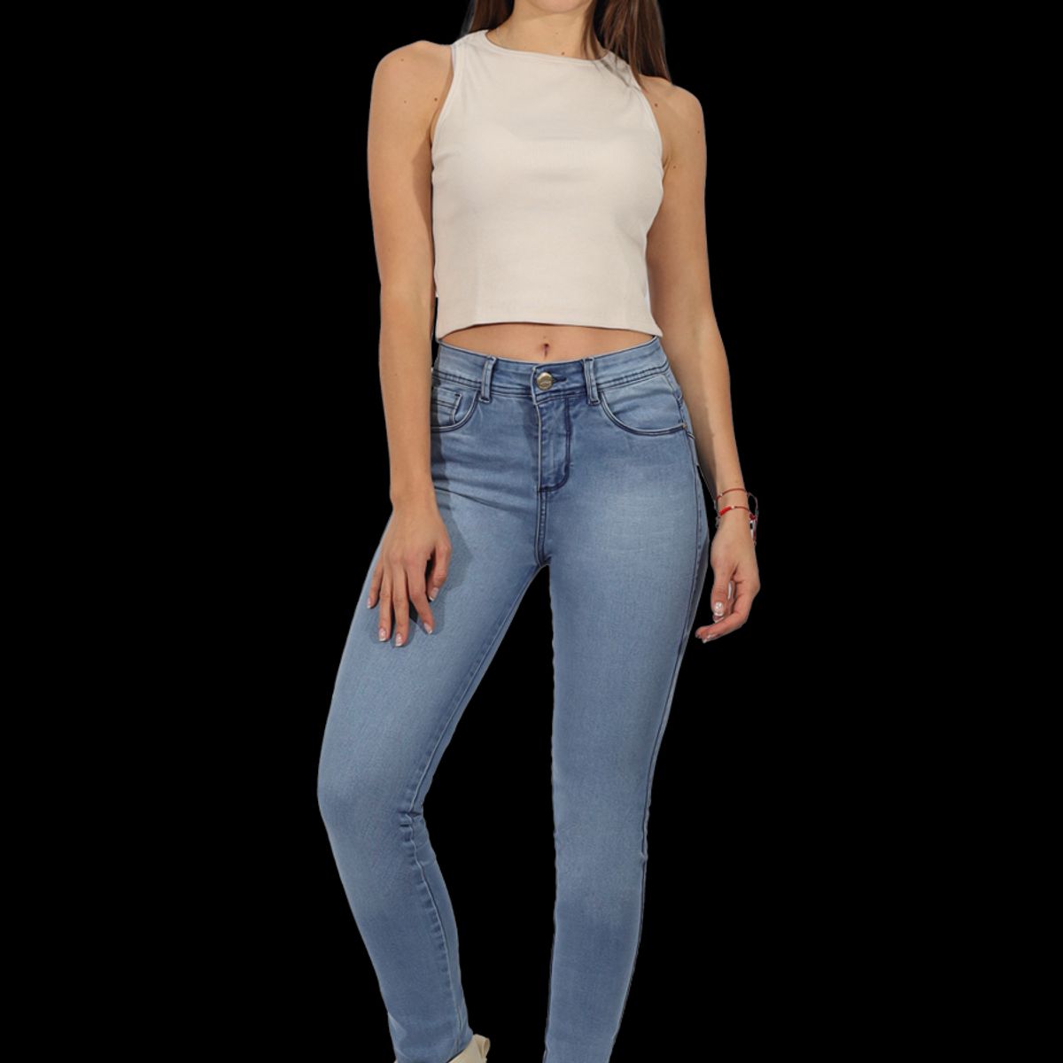 DIVINO JEANS - Jeans Sena II Celeste Divino Jeans