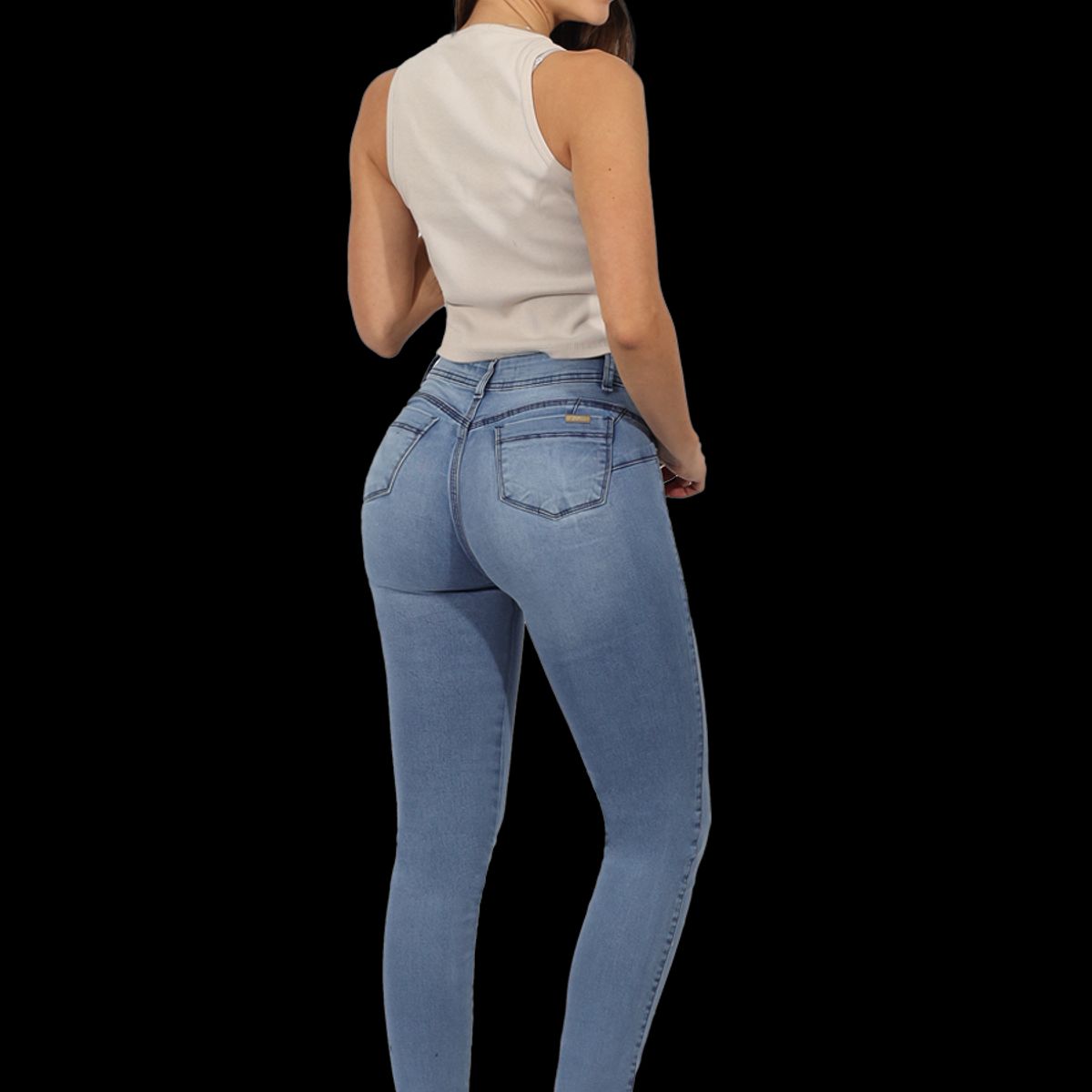 DIVINO JEANS - Jeans Sena II Celeste Divino Jeans