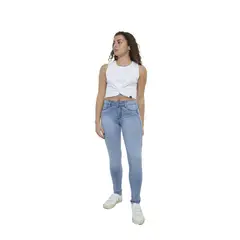 DIVINO JEANS - Jeans Sena II Celeste - Celeste